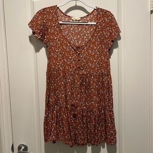 Urban Outfitters floral flowy sundress, size S